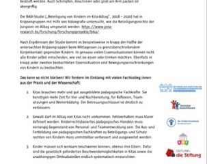 Offener Brief Deutsche Liga für das Kind